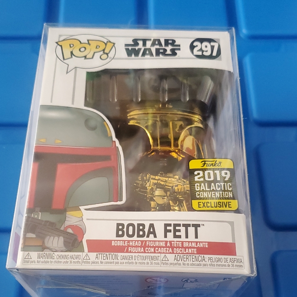 Star Wars Boba Fett #297 Funko Pop Galactic Convention Exclusive